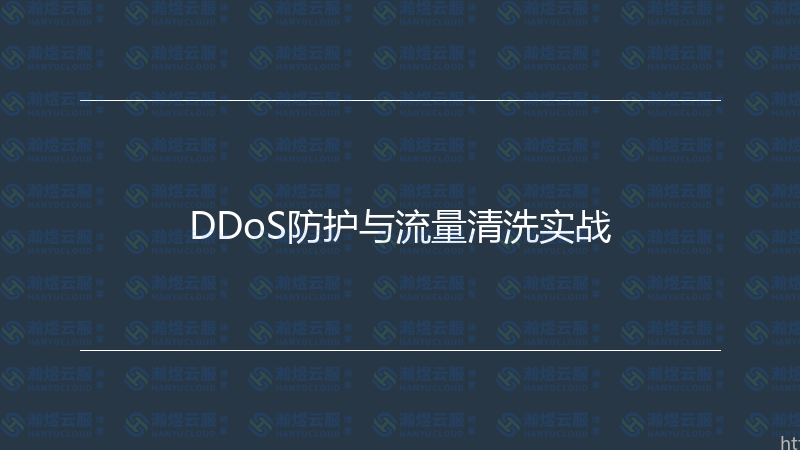 DDoS防护与流量清洗实战-瀚煜云服