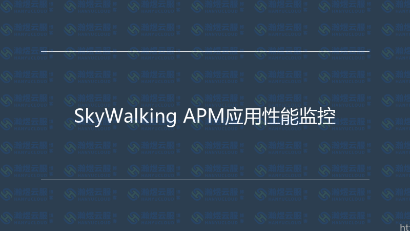 SkyWalking APM应用性能监控-瀚煜云服