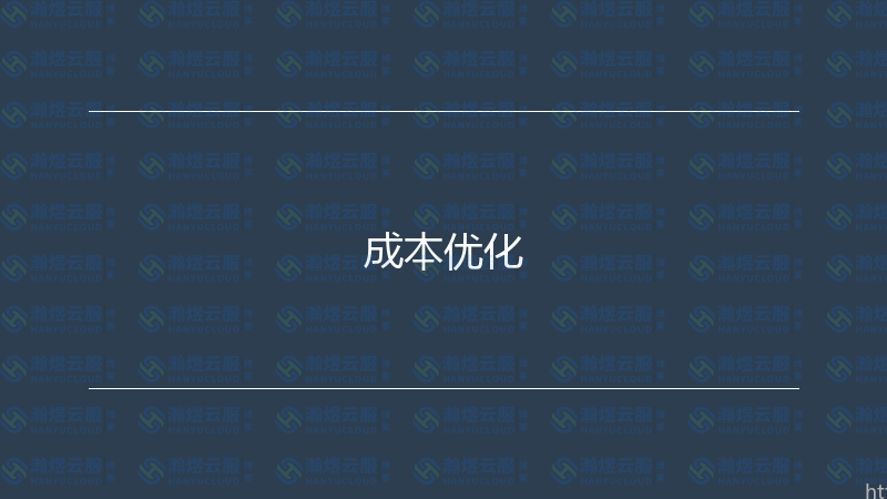 成本优化-瀚煜云服