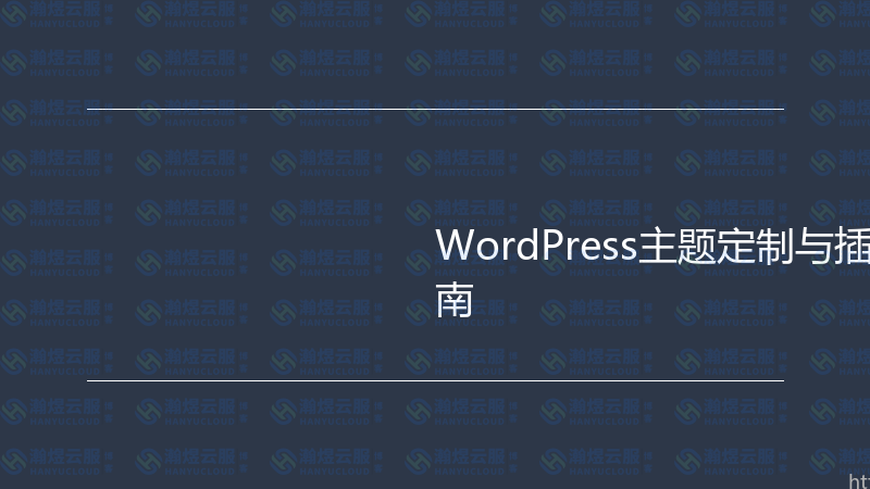 WordPress主题定制与插件开发实战指南-瀚煜云服