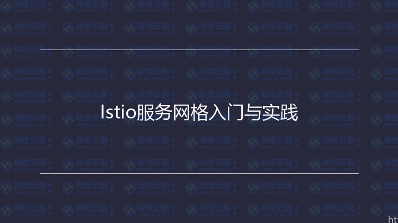 Istio服务网格入门与实践-瀚煜云服