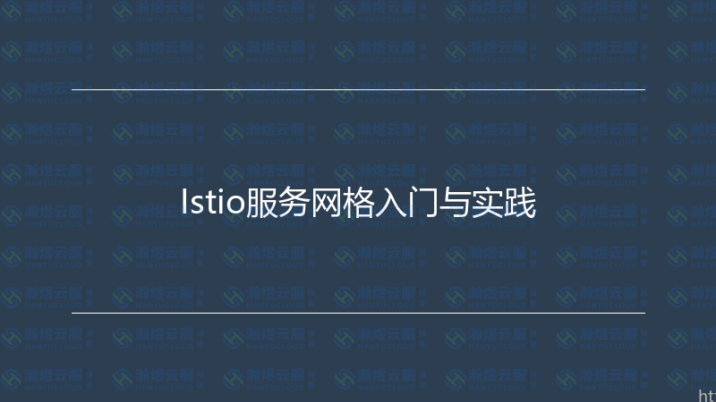 Istio服务网格入门与实践-瀚煜云服