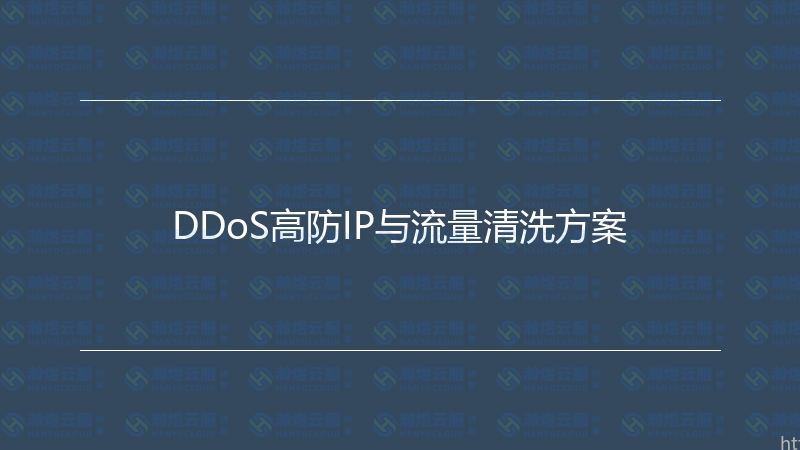 DDoS高防IP与流量清洗方案-瀚煜云服