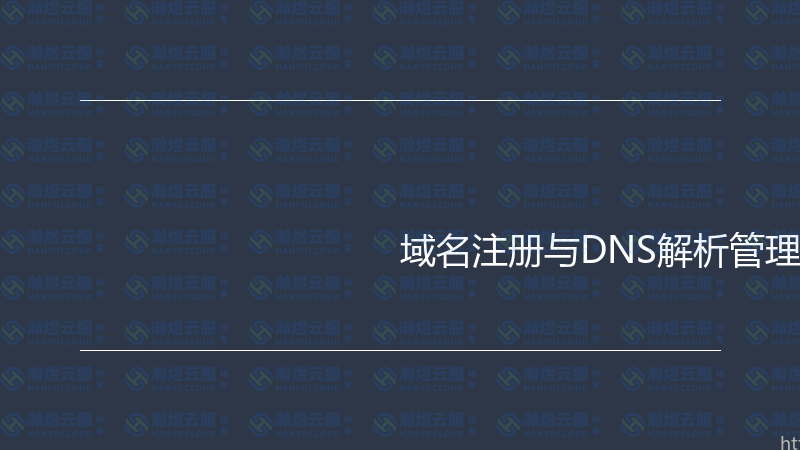 域名注册与DNS解析管理实战指南-瀚煜云服