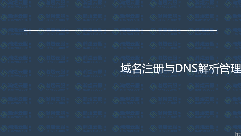 域名注册与DNS解析管理实战指南-瀚煜云服
