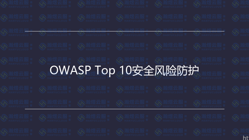 OWASP Top 10安全风险防护-瀚煜云服
