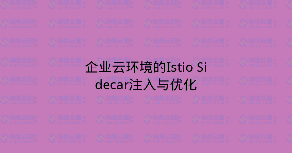 企业云环境的Istio Sidecar注入与优化-瀚煜云服