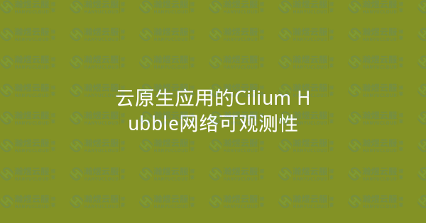 云原生应用的Cilium Hubble网络可观测性-瀚煜云服