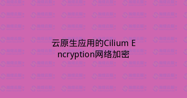 云原生应用的Cilium Encryption网络加密-瀚煜云服