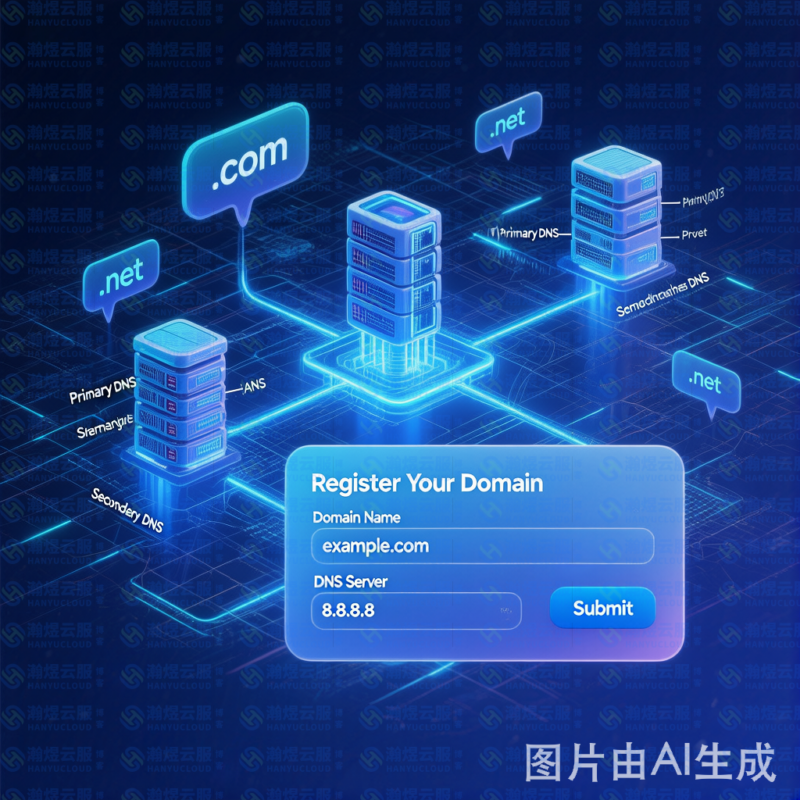域名注册与管理完全指南：从选域名到解析配置-瀚煜云服