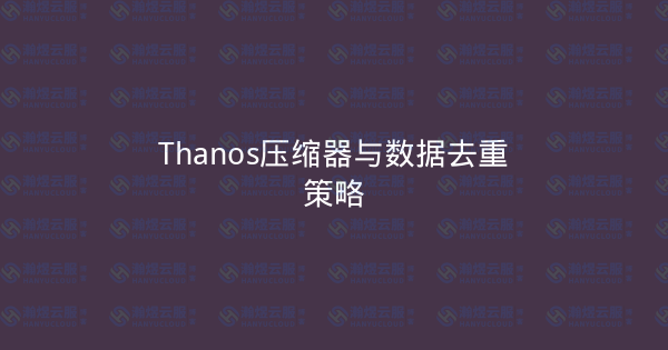 Thanos压缩器与数据去重策略-瀚煜云服