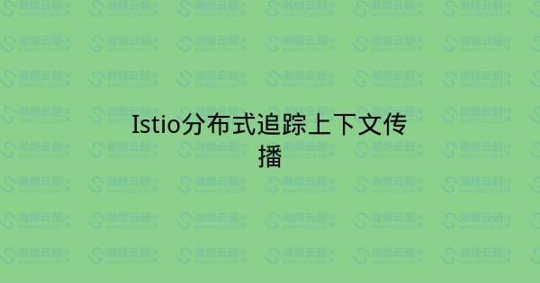 Istio分布式追踪上下文传播-瀚煜云服
