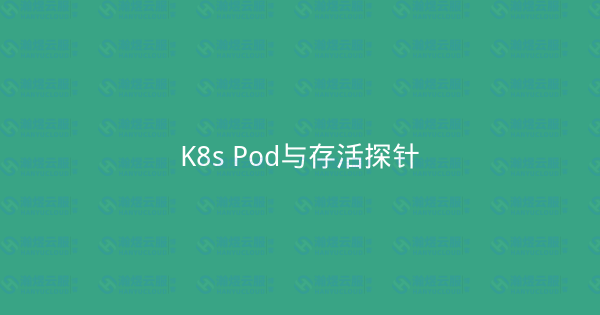 K8s Pod与存活探针-瀚煜云服