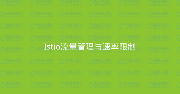 Istio流量管理与速率限制-瀚煜云服
