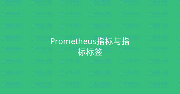 Prometheus指标与指标标签-瀚煜云服